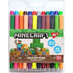 Фломастери Yes Minecraft 24 кольори (650571)