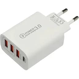 Сетевое зарядное устройство для Qumo Wall QC3.0 AR-108 Quick charge 3.0 5V/2А Зарядка