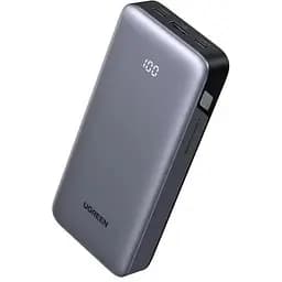 Повербанк Ugreen 20000 mAh 30W швидка та назкрізна зарядка з індикатором заряду для телефону та роутера