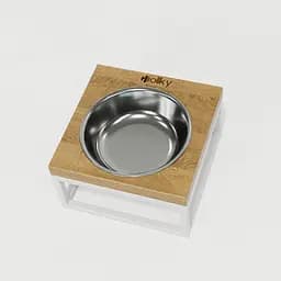 Hollky Base Solo S — миска на підставці для котів і маленьких собак (1 × 0,45 л) - мініатюра 5
