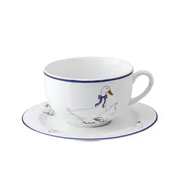 Чашка з блюдцем Thun Opal Гуси, 280 мл (P166SN50KQZ8408200)