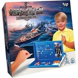 Настільна розважальна гра Danko Toys Морський бій укр (2000903715542)