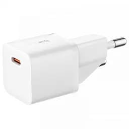 Мережевий зарядний пристрій Baseus GaN5 Fast Charger Xiaomini 1C 20W EU CCGN050102 White - мініатюра 2