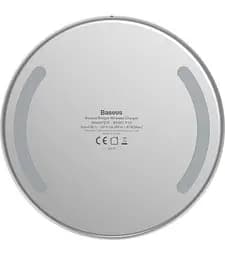 Бездротовий зарядний пристрій Baseus Simple Wireless Charger 10W CCALL-JK02 White - мініатюра 3