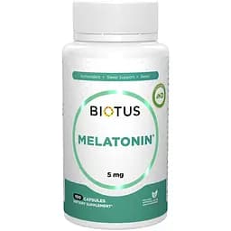 Мелатонин Biotus 5 мг 100 капсул