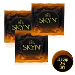 Набір презервативів Skyn Large XL Безлатексні Збільшений розмір 25 шт. (4821002028078)
