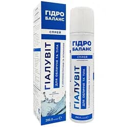 Спрей для обличчя та тіла Гіалувіт з амінокислотами та вітамінами аерозольний балон 200 мл