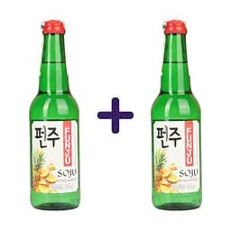 Набір: Соджу FUNJU Pineapple 15% 0.7 л (0.35 л х 2 шт.)