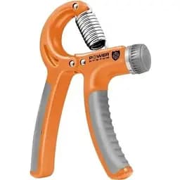 Еспандер кістьовий Power System PS-4021 з регульованим навантаженням 10-40 кг Power Hand Grip Orange (PS-4021_Orange)