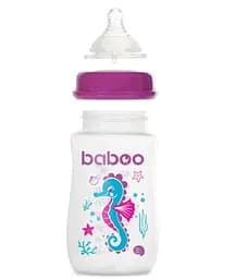 Пляшечка для годування Baboo Морський коник, 250 мл (90404) - мініатюра 3
