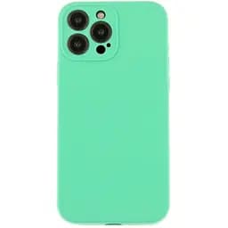 Чохол Silicone Case із захистом камери Full Apple iPhone 15 Pro Max Spearmint
