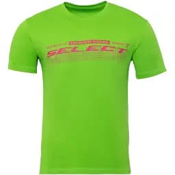 Футболка Select T-Shirt Graded Logo L Lime - мініатюра 3