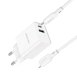 Адаптер BOROFONE Type-C to Lightning Resource BA69A 20w  - мініатюра 2