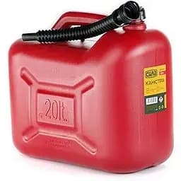 Канистра пластиковая Сила 20 л HDPE с лейкой 