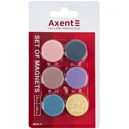 Набір магнітів Axent Morandi 24 мм 6 шт. (9826-А)