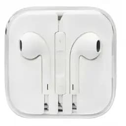 Навушники EarPods 3.5 mm With Remote and Mic HC білі