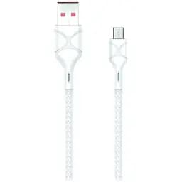 Кабель Biva C-06 MicroUSB 1m TPU cable White