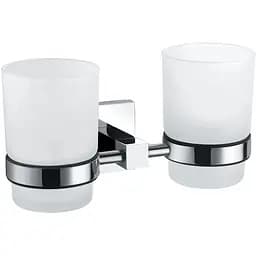 Склянка подвійна Volle Cuadro cromo 2536.210101