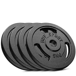 Сет з металевих дисків Hop-Sport Strong 4x5кг - мініатюра 1