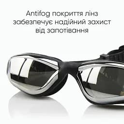 Окуляри для плавання Renvo Gilgit Уні Anti-fog Чорний OSFM (2SG520-01) - мініатюра 6