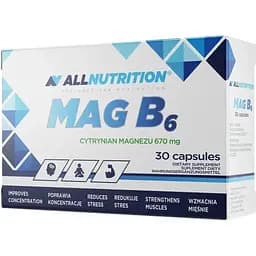 Вітаміни та мінерали AllNutrition Mag B6 Active, 30 капсул