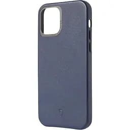 Оригінальний шкіряний чохол Decoded Leather Case для iPhone 12 Mini (5.4") Matt Navy Blue