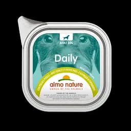 Консервований корм Almo Nature (Альмо Натюр) з куркою та горошком для дорослих собак усіх порід (100 гр)