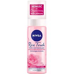 Очищувальна пінка для вмивання Nivea Rose Touch 150 мл