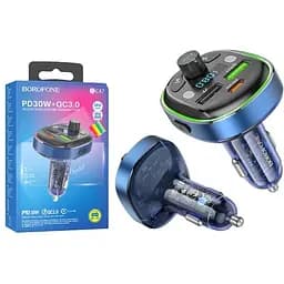 FM-модулятор BC47 Borofone BC47 PD30W+QC3.0