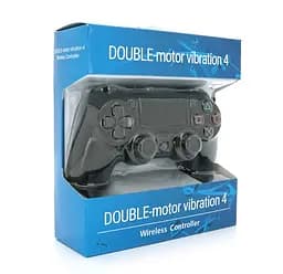 Геймпад джойстик DoubleShock Wireless PS4 Double Motor Vibration DUALSHOCK 4 Grey-Black - мініатюра 5