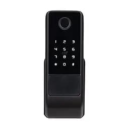Замок біометричний автономний Trinix TRL-5202BT2FW Black з Bluetooth, зчитувачем відбитків пальців і карт Mifare (65-00053) - мініатюра 2