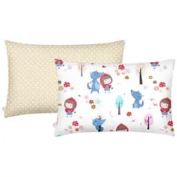 Набір наволочок Cosas Red riding hood 50х70 см бежевий (SetPillow_RedRidingHood_DotsBeige_50х70) - мініатюра 1