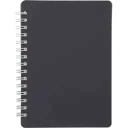 Книга записная Buromax Classic в клеточку А6 спираль серая 80 листов (BM.2589-009)