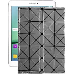 Чехол StatusCASE из экокожи для планшета Samsung Galaxy Tab S2 9.7 2016 (T819) Серый ромб