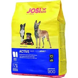 Сухий високоенергетичний корм JosiDog Active для дорослих активних собак (25/17) з домашньою птицею 900 г
