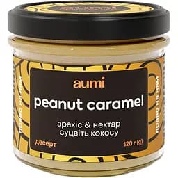 Арахісова паста Aumi Peanut Caramel солона карамель 120 г (921405)
