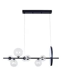 Підвісний світильник, люстра Goldlux 331113 Hybrid G9+LED 7+1x15W+6W 4000K 2300Lm IP20 чорний