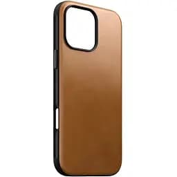 Шкіряний чохол Nomad Modern Leather Case T-C для iPhone 16 Pro (NM01695585)