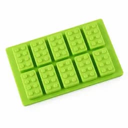 Силиконовая форма для льда, конфет и желе в виде строительных кирпичиков 18,5 × 11,5 × 2 см 88315