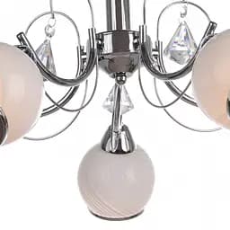 Люстра стельова Brille класична E14 40W CH (LK-214C/5) - мініатюра 2