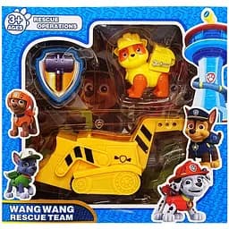 Набір героїв Щенячий патруль Раббл Bambi 4085-01 фігурки з аксесуарами