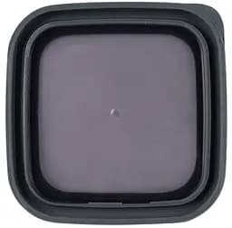 Контейнер для сипучих продуктів Violet House 1.7 л чорний (0311 Transparent Black) - мініатюра 3