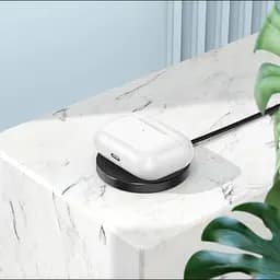 Бездротові вакуумні навушники в кейсі Hoco EW68 300 mAh, BT V5.4 Білий - мініатюра 8