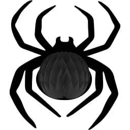 Підвіска-соти Yes! Fun Хелловін Павук 35 см (973634)