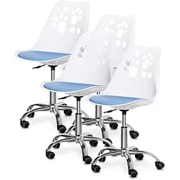 Детское кресло Evo-Kids Indigo White/Blue 4 шт. (H-232 W/BL-Х4)