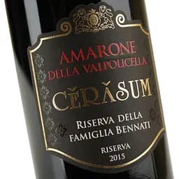 Вино Bennati Cerasum Riserva Amarone Della Valpolicella червоне сухе 15% 0.75 л - мініатюра 5