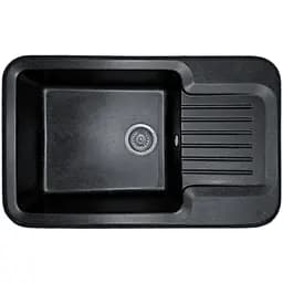 Мийка кухонна Valetti 55N гранітна 810х510 мм чорна