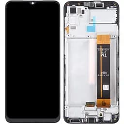 Дисплей Samsung M236 Galaxy M23 5G /M336 /A235 чорний, оригінал PRC, з рамкою, SM-M236B V04