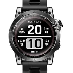 Годинник North Edge CrossFit GPS Black з компасом