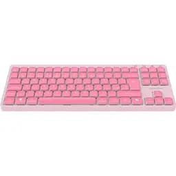 Клавіатура Canyon Keyboard OnType 10 Low Profile EN Wired Pink (CNS-HKB10P) - мініатюра 3
